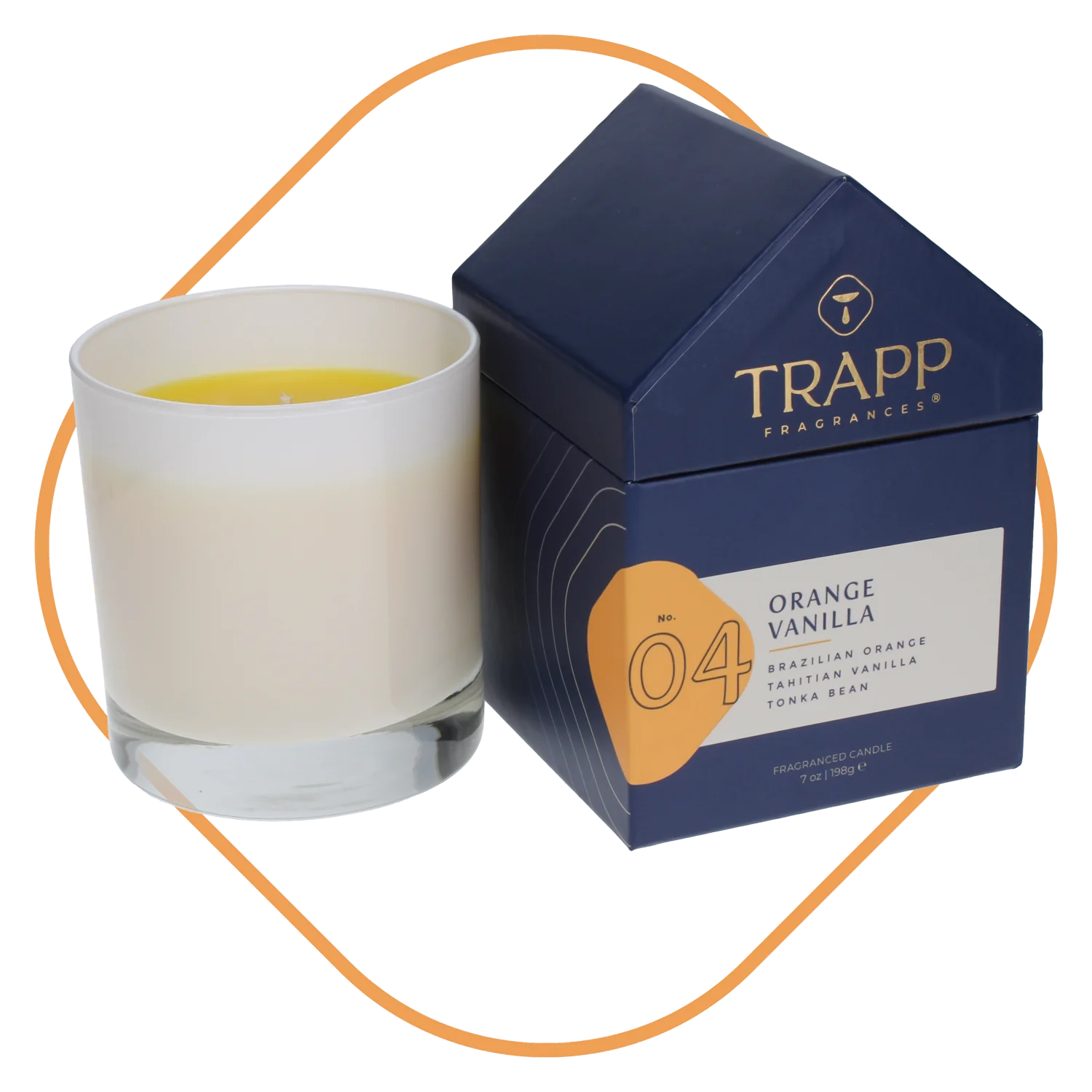 Orange Vanilla Trapp Candle