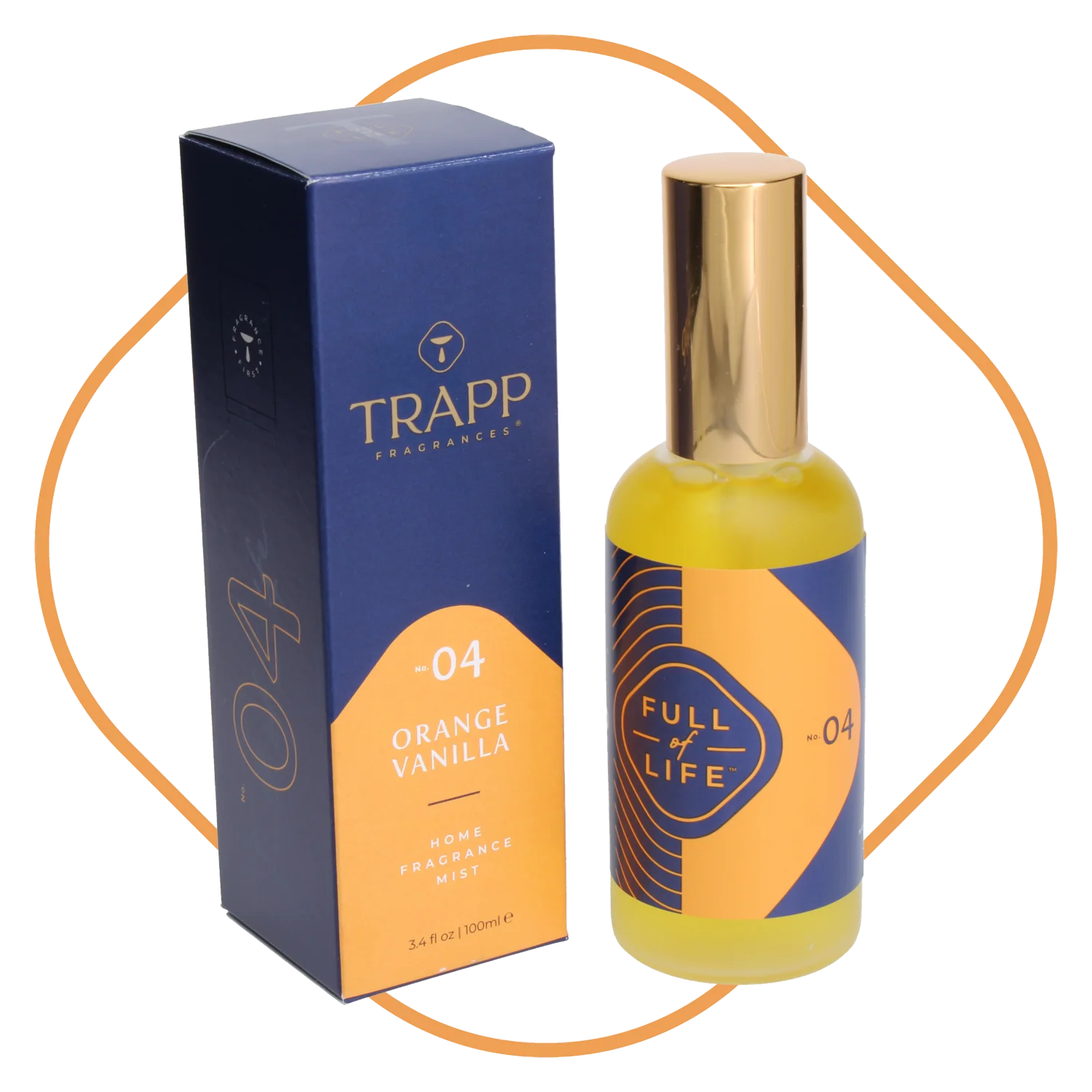 Orange Vanilla - 3.4 oz. Home Fragrance Mist