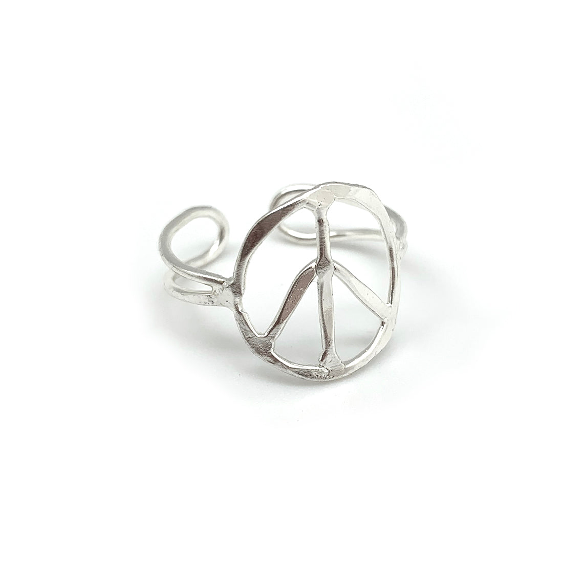 Peace Symbol Ring