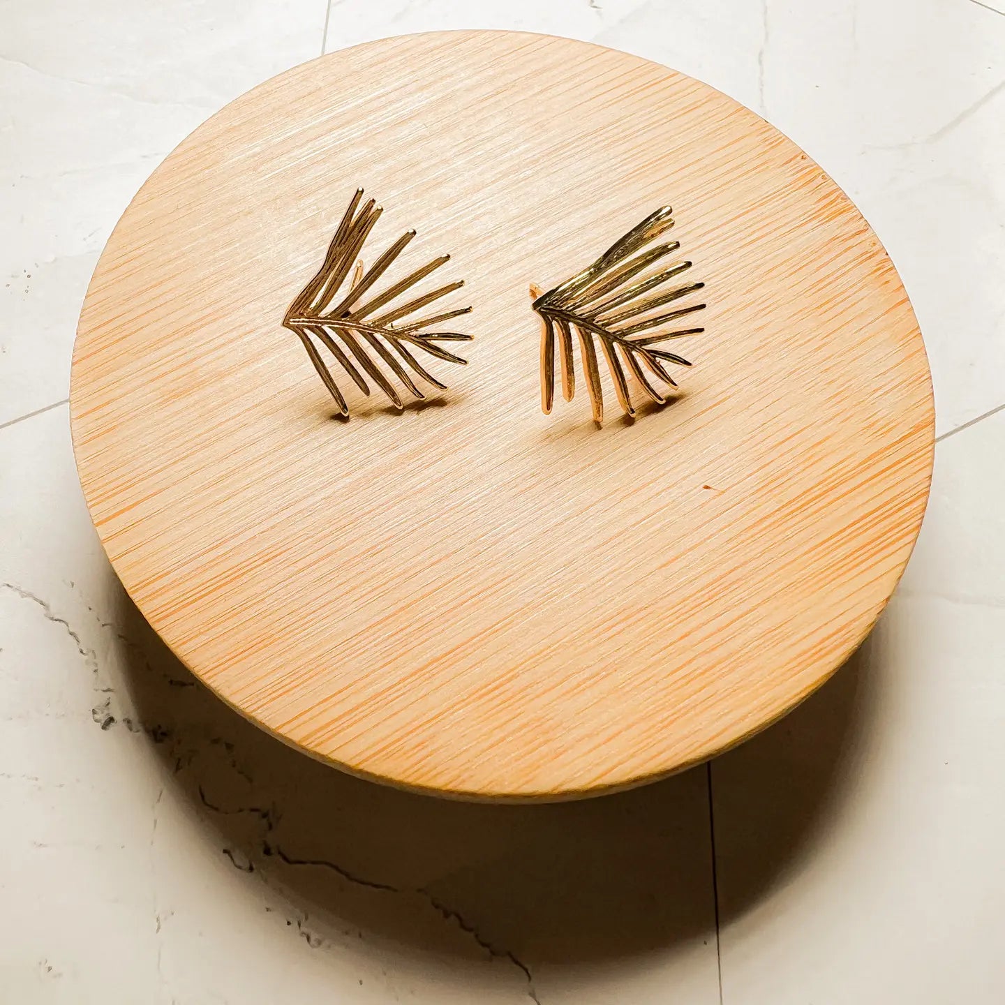 Pine Needle Stud Earring