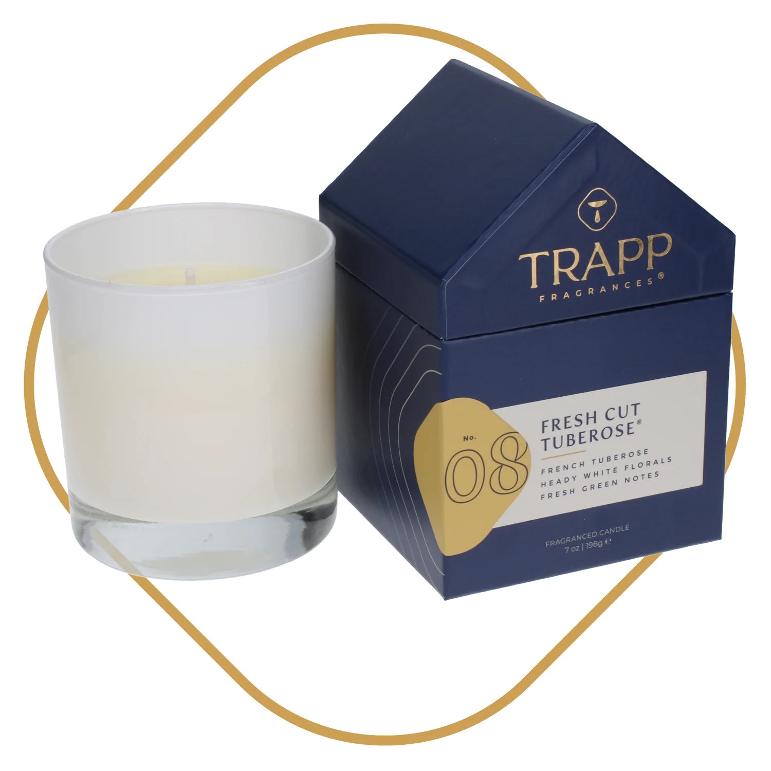 Fresh Cut Tuberose Trapp Candle