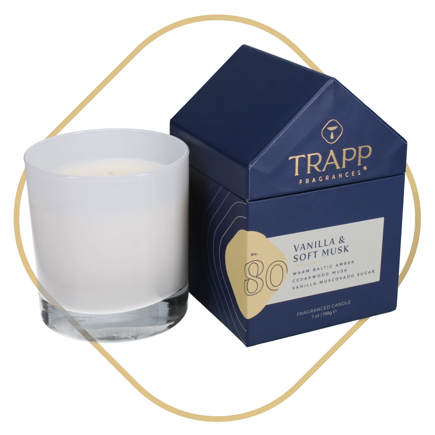 Vanilla Soft Musk Trapp Candle