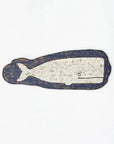 Whale on Wood Plaque