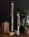 Wood Standing Snowman