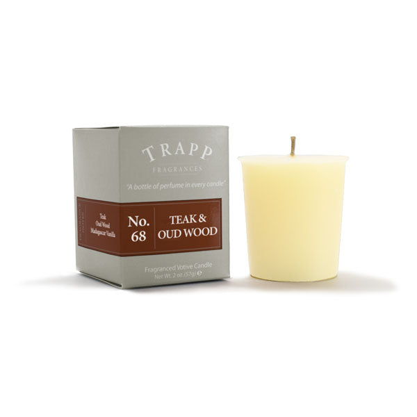 Teak Oud Wood Trapp Candle
