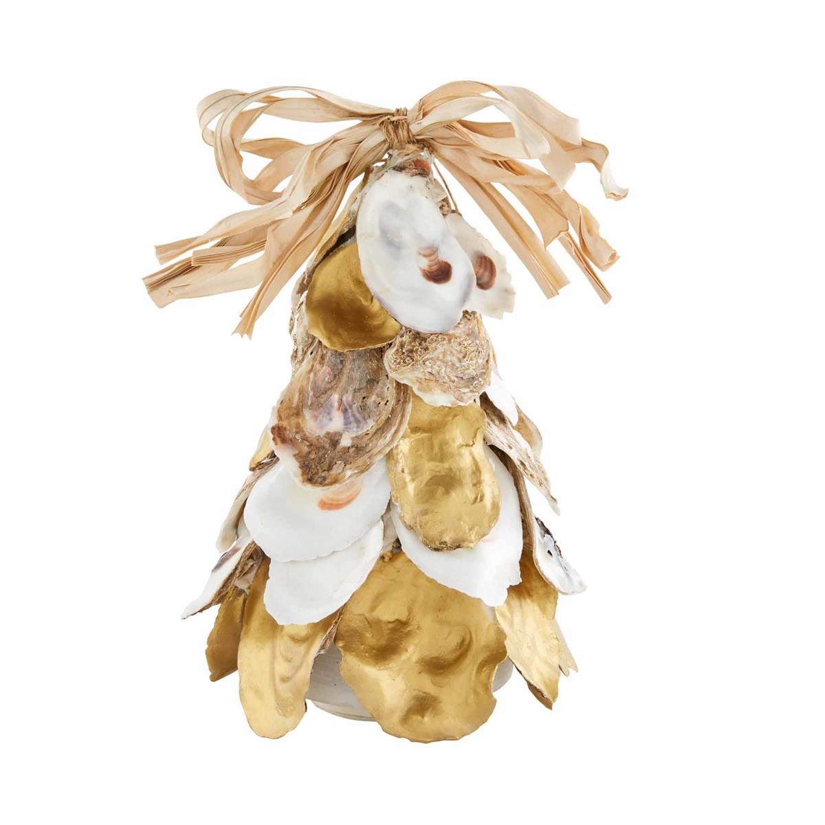 Gold Oyster Christmas Tree
