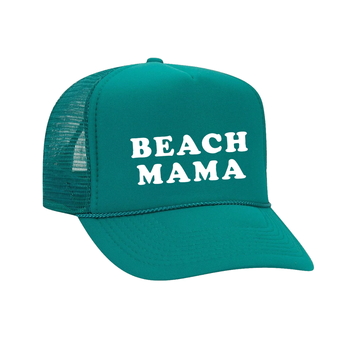 Beach Mama Trucker Hat