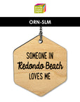 Someone In Loves Me Wood Ornament