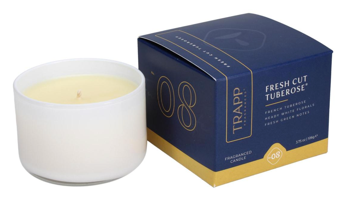 Fresh Cut Tuberose Trapp Candle