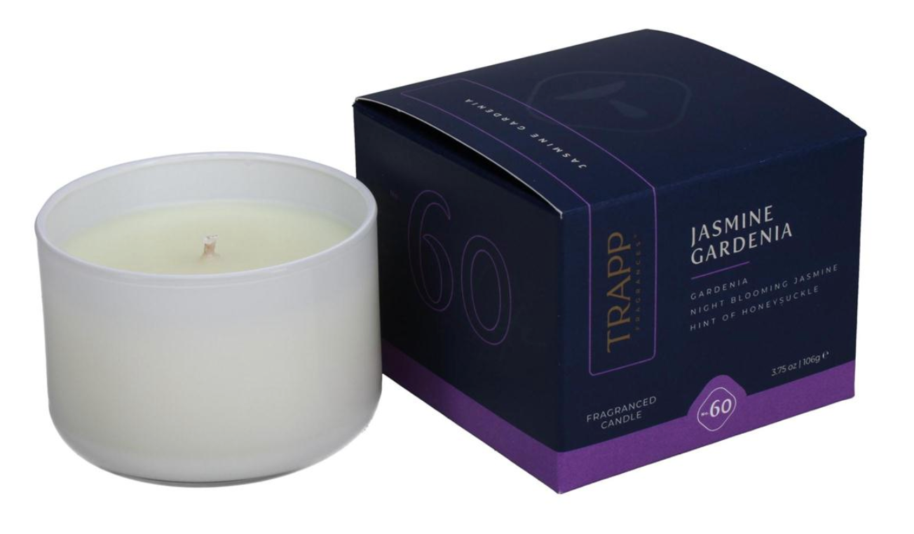 Jasmine Gardenia Trapp Candle
