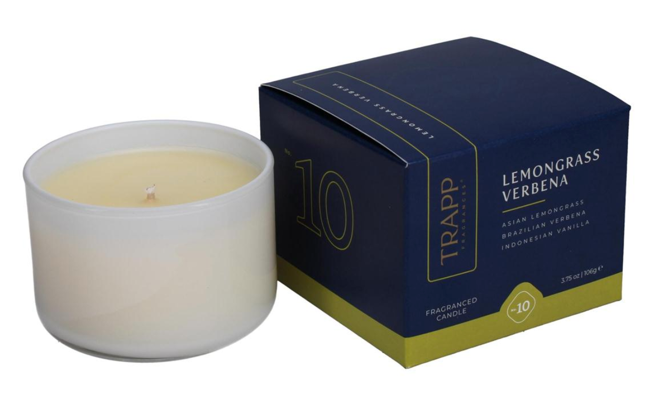 Lemongrass Verbena Trapp Candle