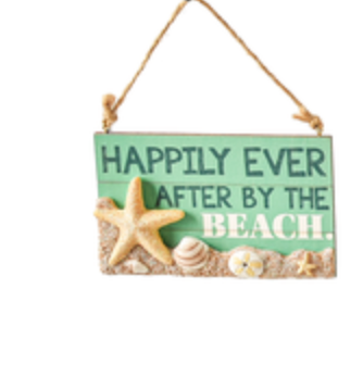 Beach Sign Ornament