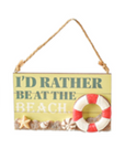 Beach Sign Ornament