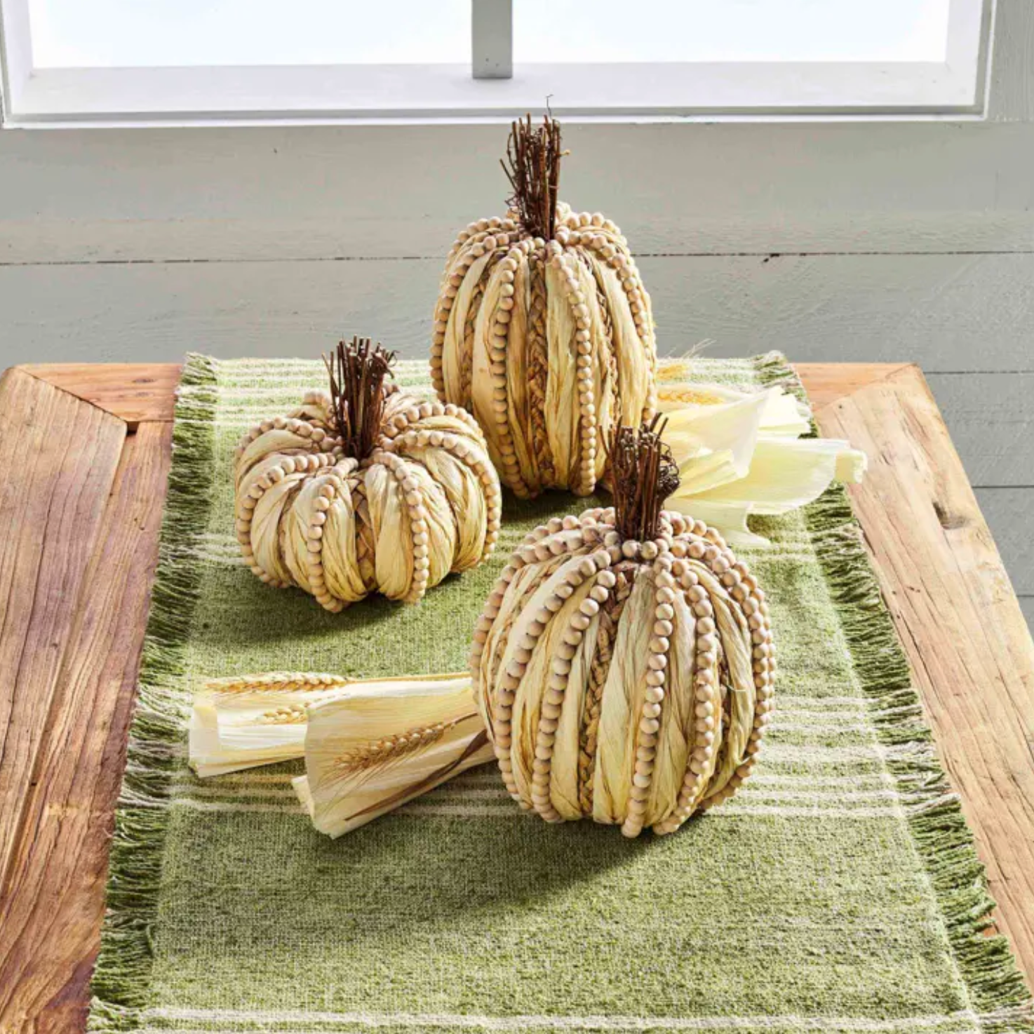 Beaded Husk Pumpkin