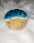 Resin Bamboo Salt Jar