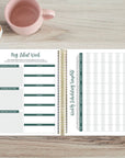 Beige Bouquet 2026 Vision Planner
