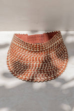 Load image into Gallery viewer, Rattan Sun Visor in Ombre: Clay
