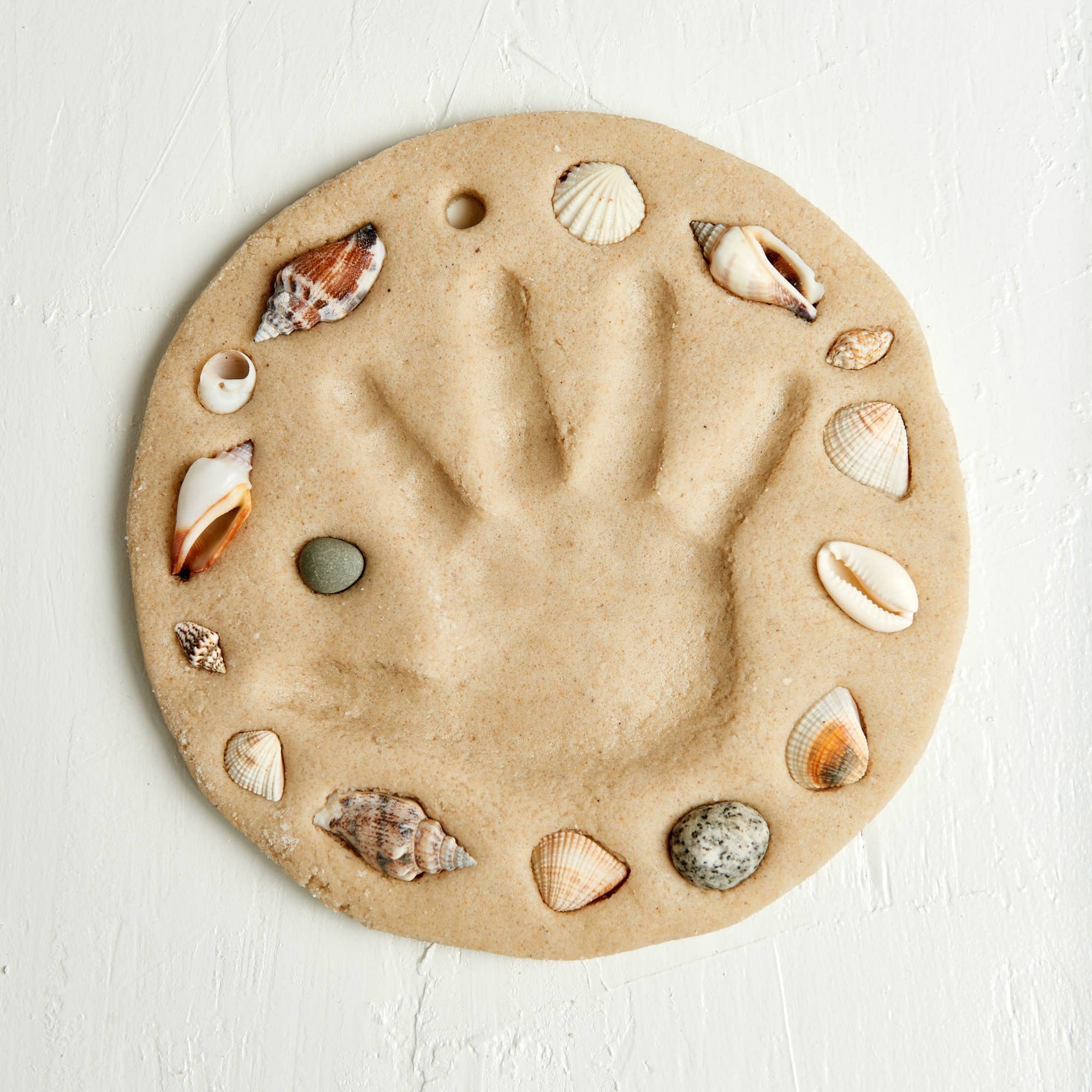 Day at the Beach - Kids Hand &amp; Footprint Keepsake Craft