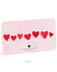 Mini Hearts Blush Little Notes