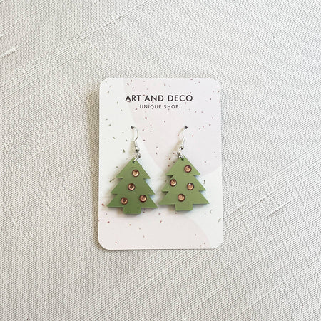 Christmas Tree Earrings