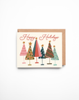 Happy Holidays Tree Card