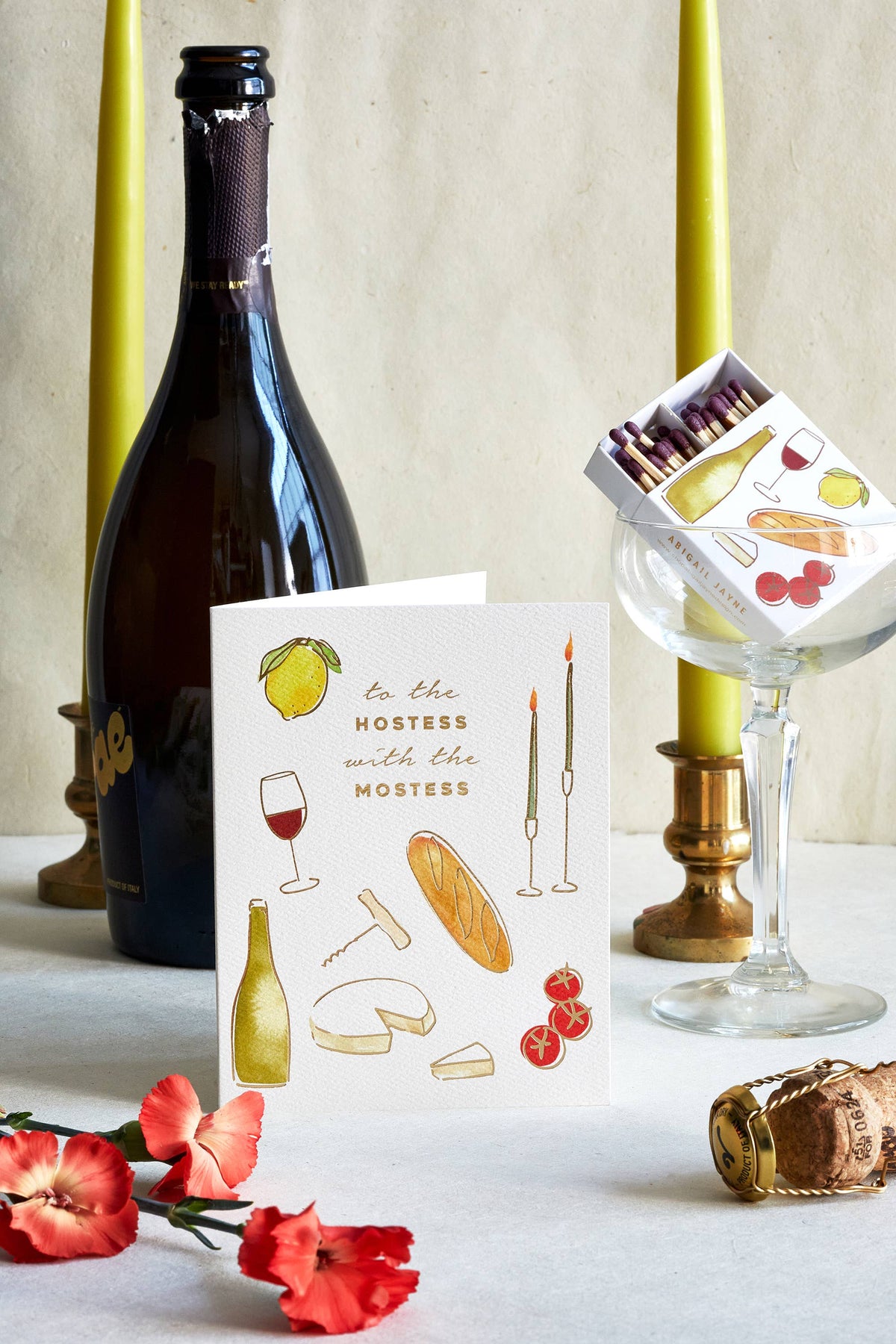 Hostess Thank You Greeting Card