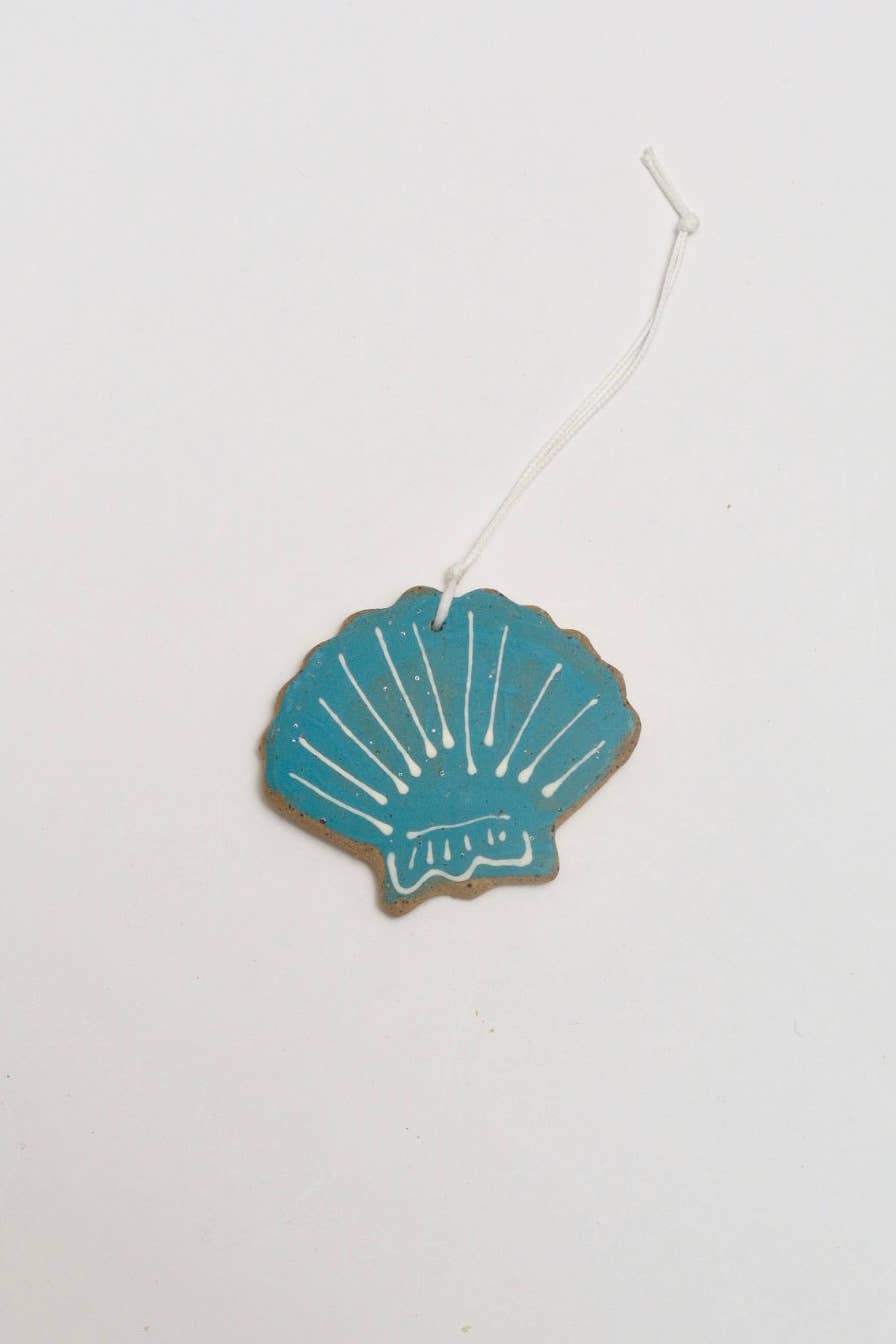 Seashell Ornament : Turquoise