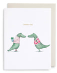Alligator Thank You Greeting Card