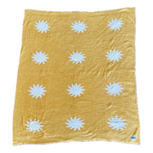 Load image into Gallery viewer, Sun Plush Throw - Marigold Yellow
