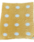 Sun Plush Throw - Marigold Yellow