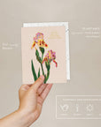 Whimsy Bloom - Love + Friendship Card