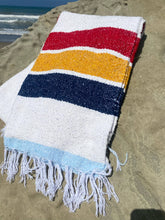 Load image into Gallery viewer, Vintage Camp - SUSTAINABLE RECYCLED THROW BLANKET
