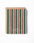 Merry Merry Striped Card
