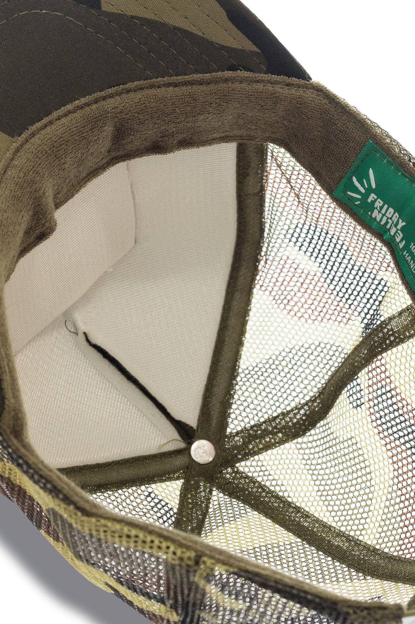 Salty Moms Trucker Hat: Camo