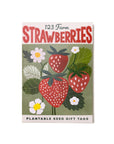 Strawberries Plantable Seed Gift Tags