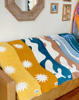 Sun Plush Throw - Buckhorn Brown