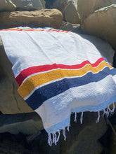 Load image into Gallery viewer, Vintage Camp - SUSTAINABLE RECYCLED THROW BLANKET
