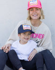 Keep It Salty Trucker Hat: Pink