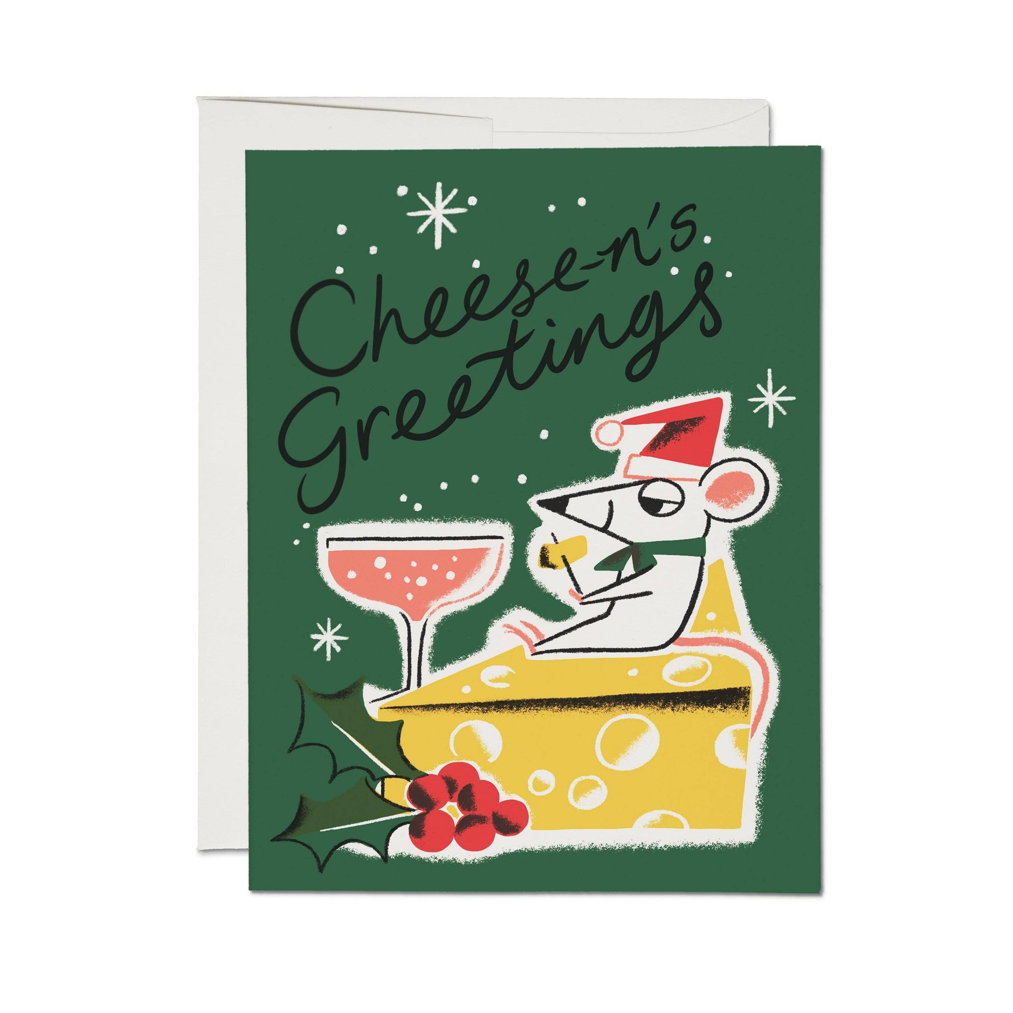 Cheese-n's Greetings Greeting Card