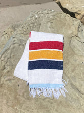 Load image into Gallery viewer, Vintage Camp - SUSTAINABLE RECYCLED THROW BLANKET
