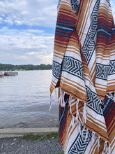 Load image into Gallery viewer, Harbor Coast Mexican Adventure Throw Blanket
