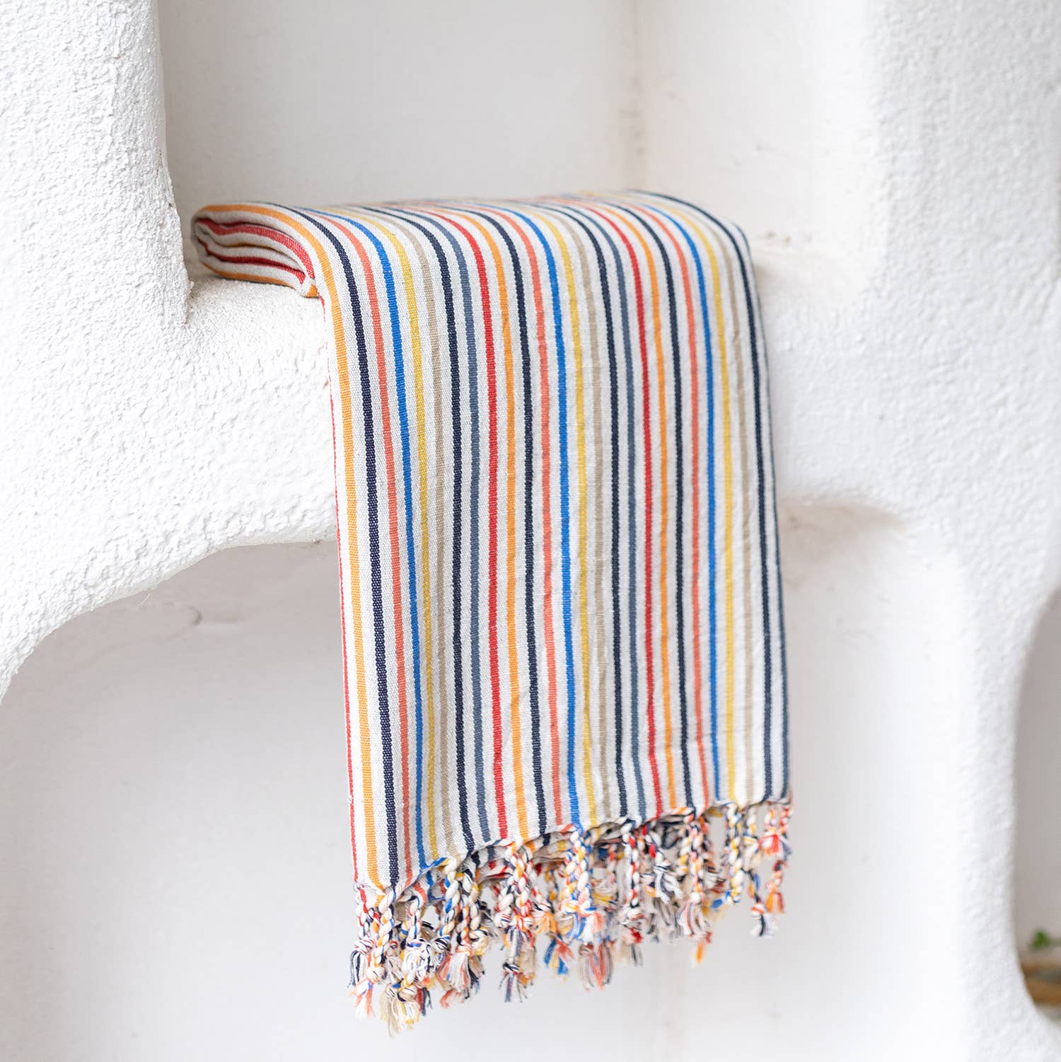 Bold Striped Turkish Beach Towel