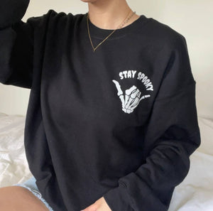 Stay Spooky Halloween Crewneck