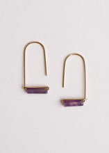 Load image into Gallery viewer, Drop - Amethyst - Earring
