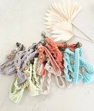 Load image into Gallery viewer, Macrame Keychain
