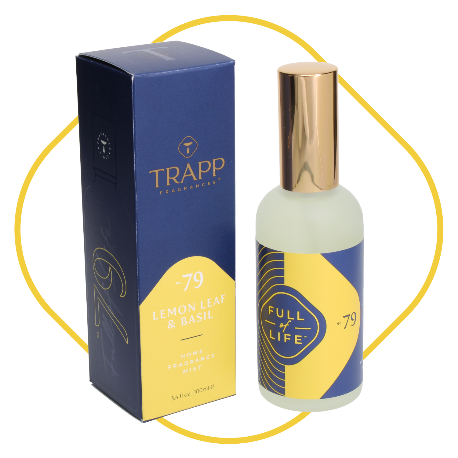Lemon Leaf &amp; Basil Fragrance Mist