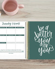 Beige Bouquet 2026 Vision Planner