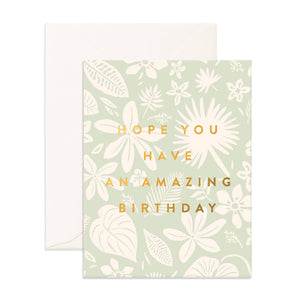 Amazing Birthday Zanzibar Greeting Card