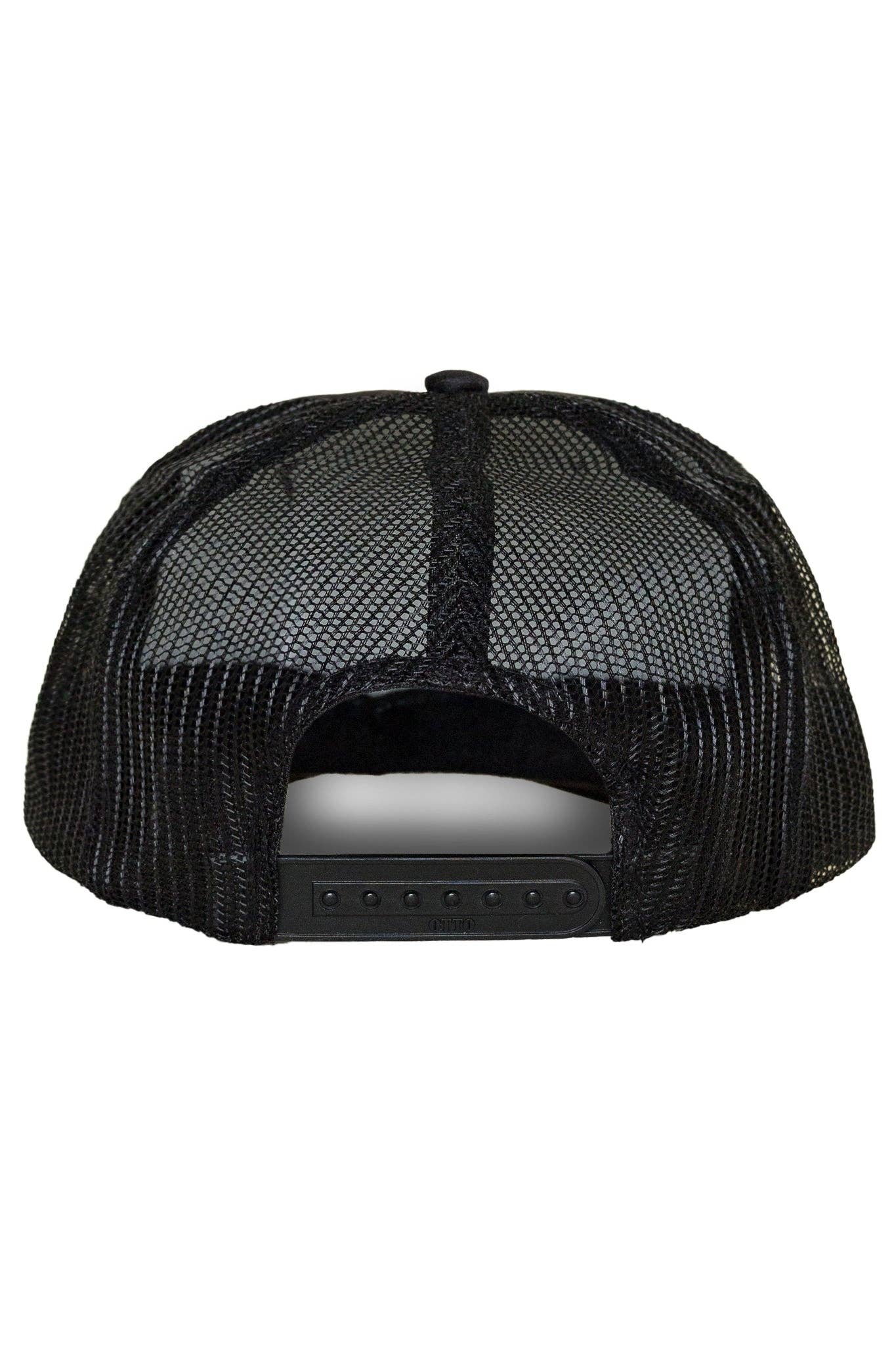 Youth Salty Kids Club Trucker Hat: Black
