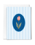 Striped Tulip Card